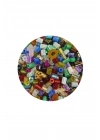 Kesme Cam Boncuk 2mm - 60 Gram - Karışık Renkli - BNC357