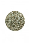 Kesme Cam Boncuk 2mm - 60 Gram - Parlak Gümüş - BNC376