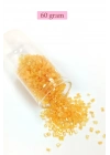 Kesme Cam Boncuk 2mm - 60 Gram - Şeffaf Açık Sarı - BNC383