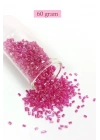Kesme Cam Boncuk 2mm - 60 Gram - Şeffaf Pembe - BNC382