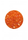 Kesme Cam Boncuk 2mm - 60 Gram - Şeffaf Turuncu - BNC362