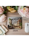 Kır Zincirlerini Tasarımıyla İlham Veren Mouse Pad - 19x23 cm 2 mm Dikdörtgen İthal Baskılı Mouse Pad
