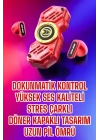 Kırmızı Kablosuz Bluetooth Kulaklık Stres Çarklı  Kulaklığı