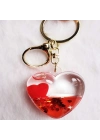 Kırmızı Kalp Anahtarlık