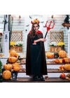 Kırmızı Renk Halloween Cadılar Bayramı Çatal 107 Cm