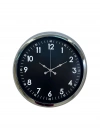 ® Klasik 40 Cm Krom Şık Metal Duvar Saati
