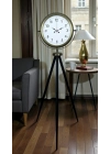 ® Klasik Eskitme Tripod Ayaklı Saat