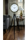 ® Klasik Eskitme Tripod Ayaklı Saat