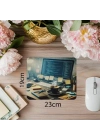 Klasik Siyah Kahveli Kodlama Alanı Mousepad - 19x23 cm 2 mm Dikdörtgen İthal Baskılı Mouse Pad