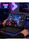 Klavyeli Tablet Bilgisayar Seti Dokunmatik Kalem ve Kılıf Destekli