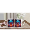 Koç Burcu Baskılı Kahve Kupası - Astral Denizaltı Dünyası Vs1