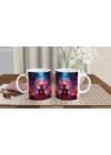 Koç Burcu Baskılı Kahve Kupası - Astral Denizaltı Dünyası Vs2