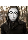 Koreli Hırsız Teatral Hahoe Maskesi - Para Heist Maskesi - Dali Maskesi