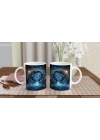 Kova Burcu Baskılı Kahve Kupası - Zamanın Çarkları Astroloji Mekanizması Vs3