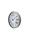 Krem 36 Cm Dekoratif Modern Duvar Saati