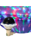 ®  Kristal Gökyüzü Modlu Yıldızlı Hareketli 360 Derece Dönen Kristal Led Ampül