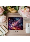 Kristal Kuyruklu Comet Mousepad – 3D Efektli - 19x23 cm 2 mm Dikdörtgen İthal Baskılı Mouse Pad