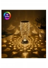 ® Kristal Masa ası Rgb Renk Değiştiren Gece ası 16 Renk Ve 4 Mod Dokunmatik Kontrol