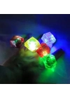 Kristal Tasarımlı Led Işıklı Mor Yüzük
