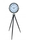 ® Krom Dekoratif Tasarım Tripod Ayaklı Saat