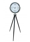 ® Krom Sade & Şık Tripod Ayaklı Saat