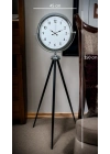 ® Krom Standart Tripod Ayaklı Saat
