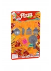 Küçük Pizza Oyuncak Seti 40x25 cm 9 parça