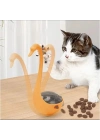 Kuğu Şeklinde Lazerli Kedi Oyuncağı