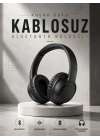 Kulak Üstü Kablosuz Bluetooth Kulaklık Yüksek Ses Kaliteli ANC Özelliği
