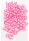 Küp Boncuk İçten Boncuklu Bileklik Çanta Boncuğu 10 mm 50 gr Pembe - BNC459