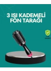 Kurutmalı Saç Şekillendirici Fönlü Fırça 1200 Watt Güç