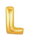 L Harf Folyo Balon Altın Renk  40 İnç