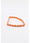 Lastikli Bileklik - Turuncu