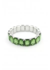 Lastikli Taşlı Bilezik - Yeşil