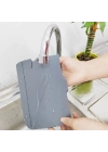 ®  Lavabo İçin Silikon Esnek Mat Musluk Sapı Damlama Tutucu Raf Mutfak Tezgahı Sıçrama Koruma