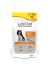 Lavital Kuzu Etli Küçük Irk Yetişkin Köpek Maması 6+1 Kg