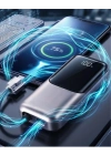 LED Ekranlı Süper Fast Charge Özellikli Mini Powerbank