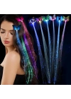 Led Fiber Optik Işıklı Kelebek Saç Klipsi 1 Adet