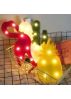Led Işıklı Ananas Gece Lambası