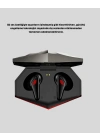 LED Işıklı Bluetooth Kulaklık 3D Ses ve Güçlü Bas