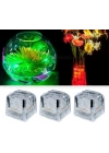 Led Işıklı Buz Küpleri (3 Adet)