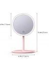 ® Led Işıklı Dokunmatik Makyaj Aynası 3 Kademeli Işık Ayarlı