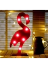 Led Işıklı Flamingo Gece Lambası