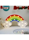 Led Işıklı Gökkuşağı Gece Lambası