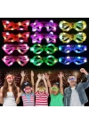 Led Işıklı Karışık 6 Model Yanar Söner Parti Gözlüğü 6 Adet