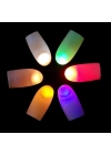 Led Işıklı Renkli Sihirli Parmak Şaka