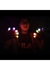 Led Işıklı Renkli Sihirli Parmak Şaka