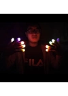 Led Işıklı Renkli Sihirli Parmak Şaka