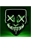 LED Işıklı Yeşil Maske