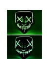 LED Işıklı Yeşil Maske